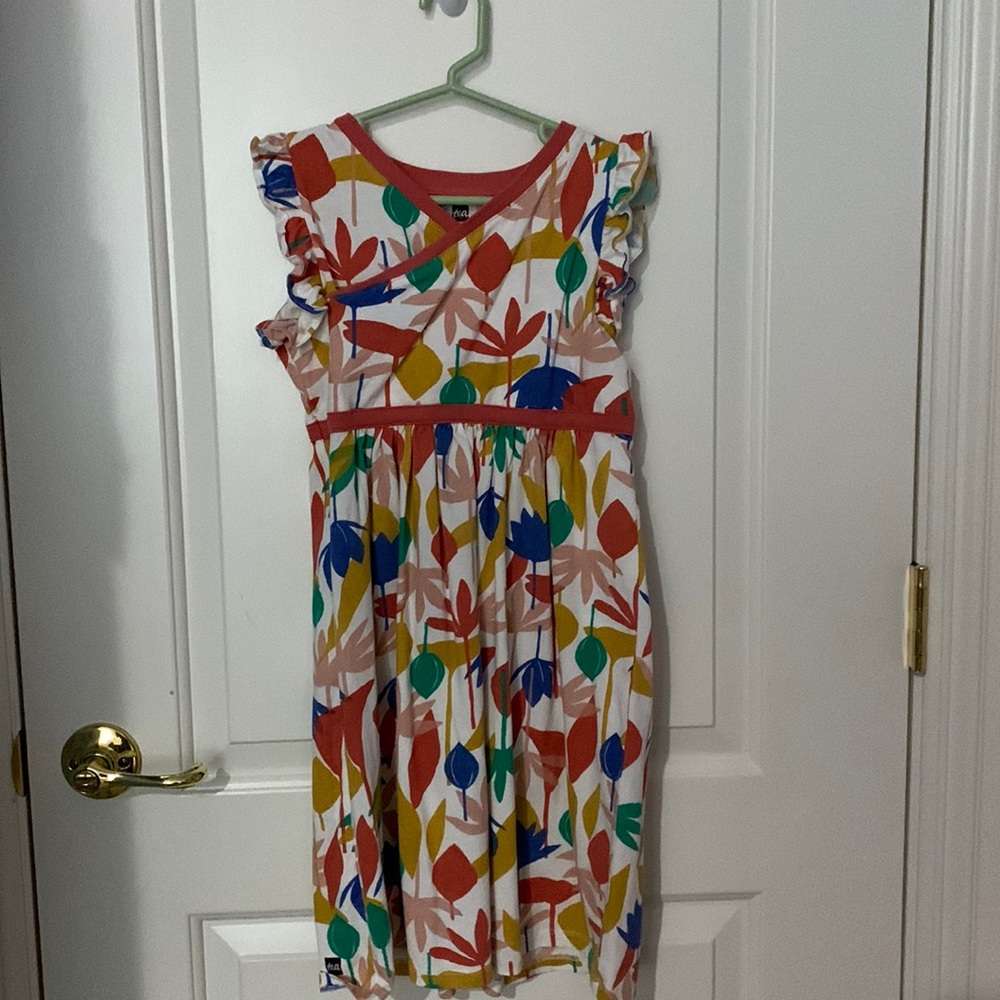 Tea collections size 8 multicolor dress